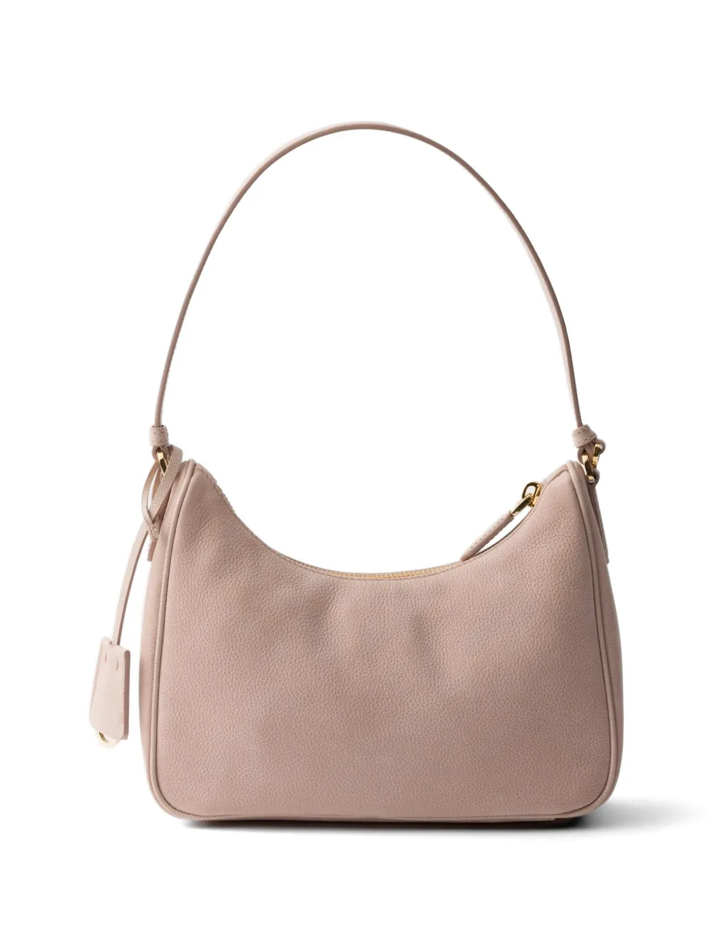 Prada Re-Edition 2005 schoudertas van nubuck en saffiano leer Roze