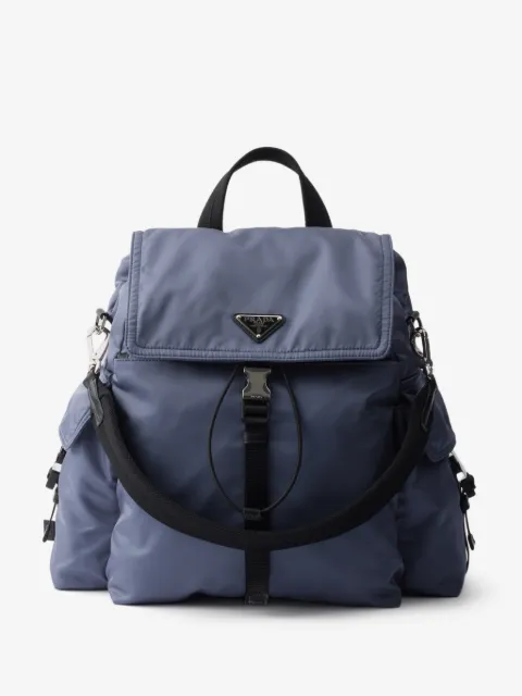 Prada Explore Re-nylon and leather backpack