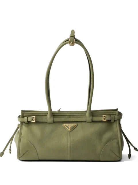 Prada Bonnie medium nubuck leather handbag