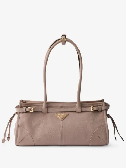 Prada Bonnie medium nubuck leather handbag