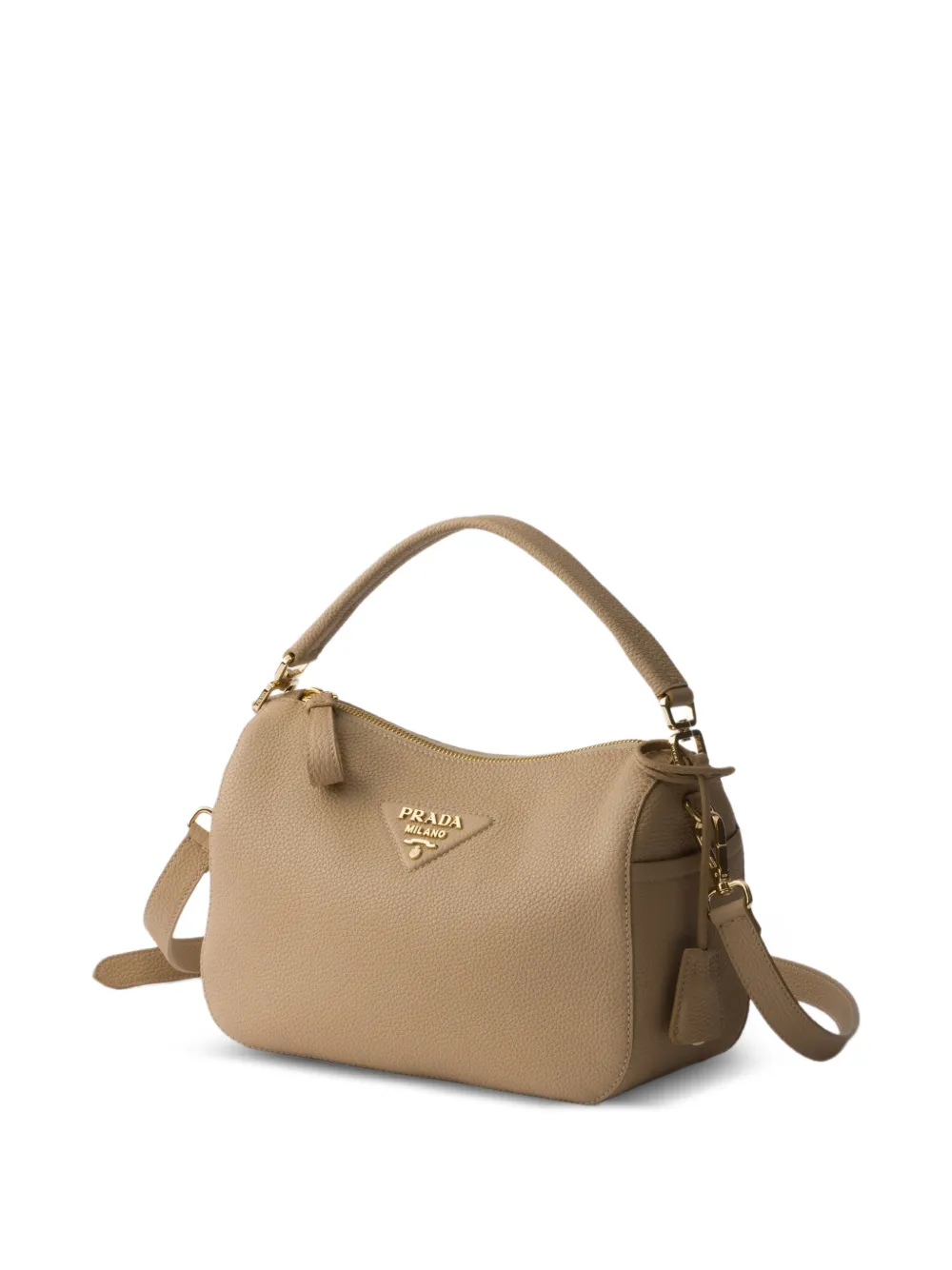Prada Leren tas Beige