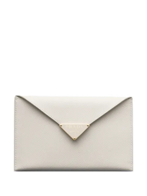 Prada pochette en cuir Saffiano