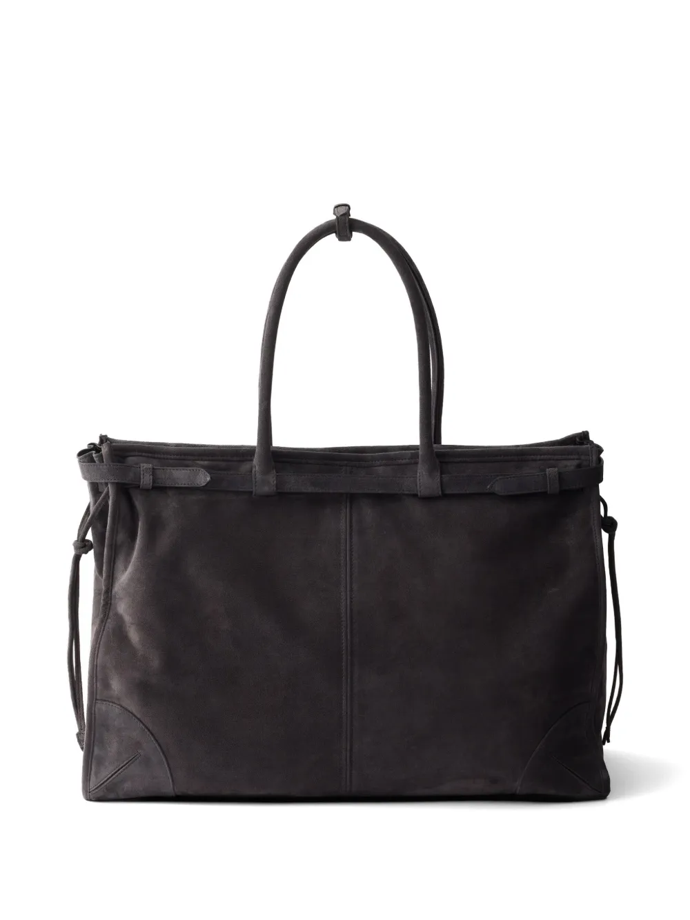 Prada Bonnie suède shopper Grijs