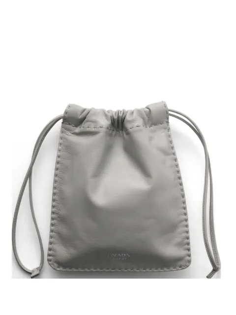 Prada nappa-leather smartphone pouch