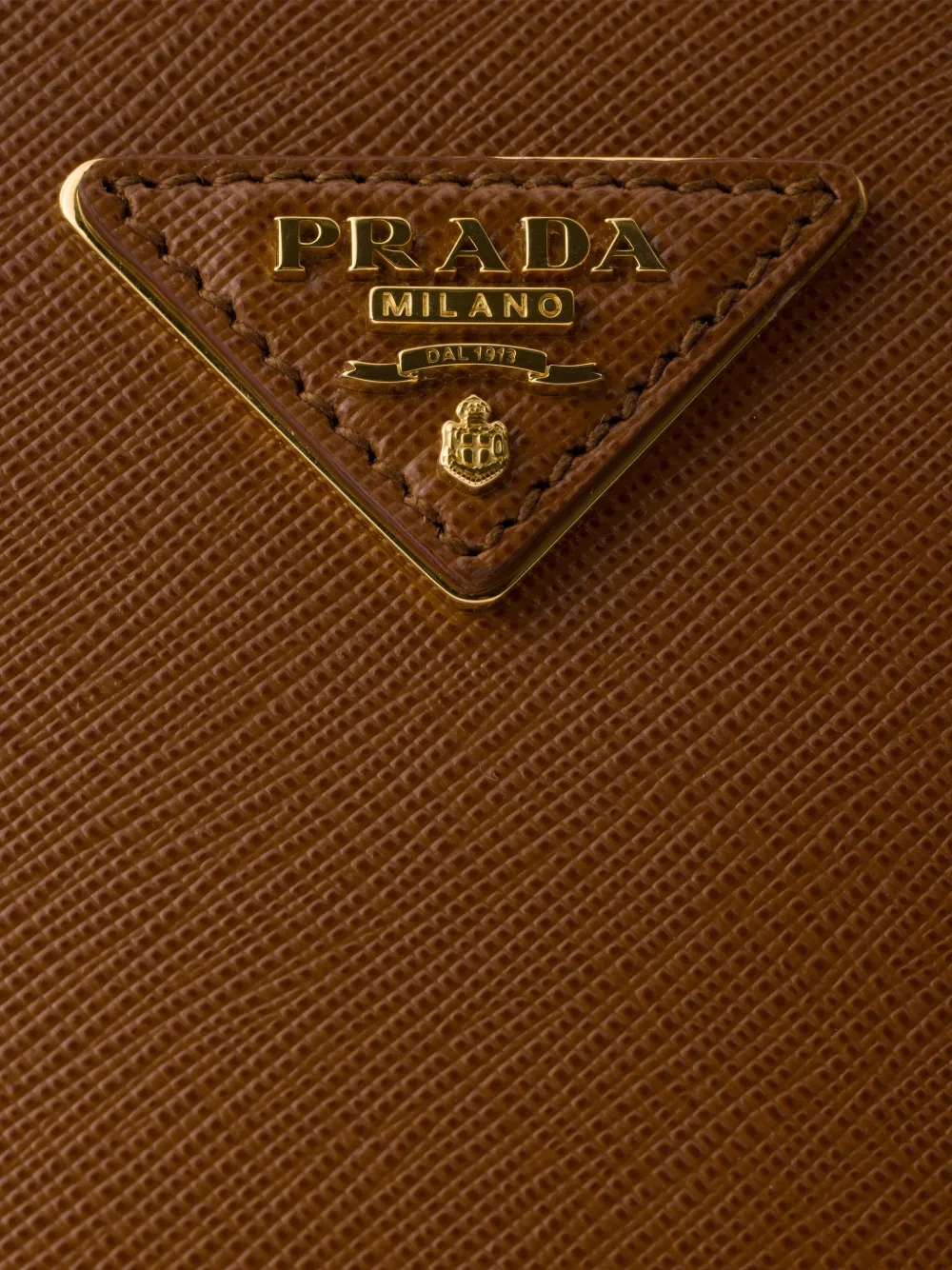 Prada ガレリア サフィアーノレザー バッグ M | ブラウン | FARFETCH JP