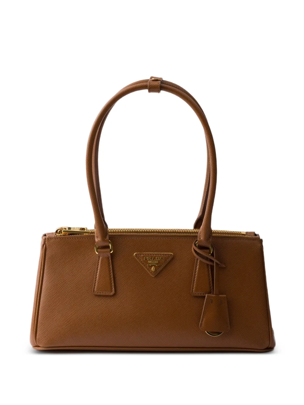 Prada Galleria medium Saffiano leather bag - Marrone