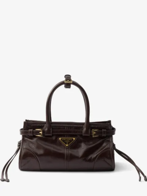 Prada bolsa de mano Bonnie mini de piel