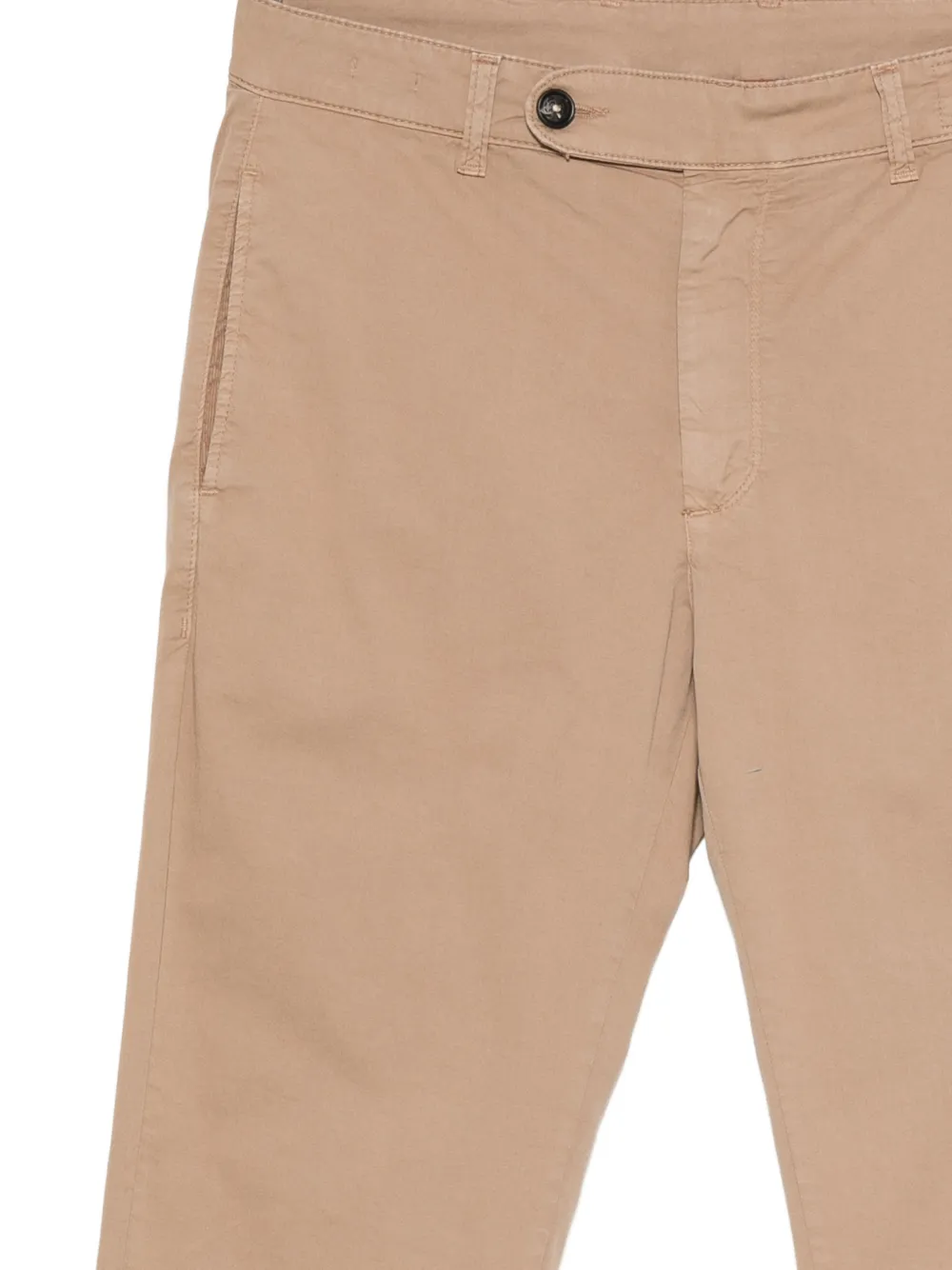 Massimo Alba Winch2 broek met riemlussen Bruin