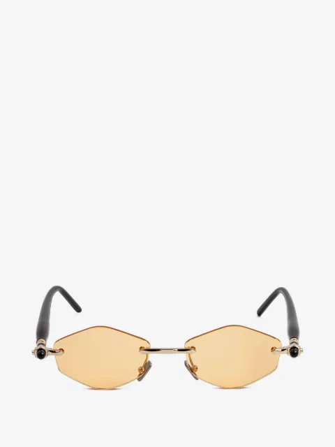 Kuboraum P60 geometric-frame sunglasses