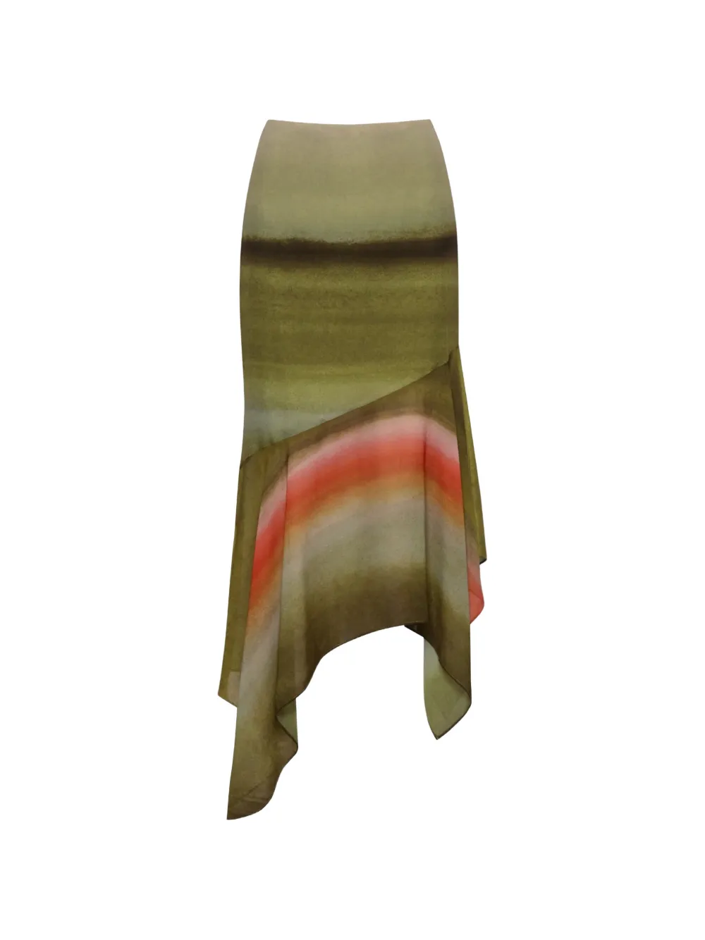 Baobab Carlota asymmetrical skirt - Verde