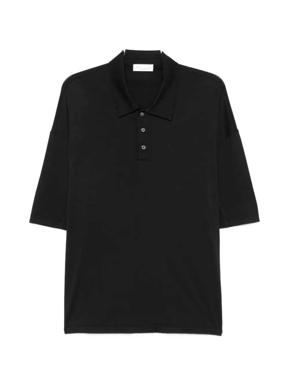 Roberto Collina short-sleeve polo shirt - Schwarz