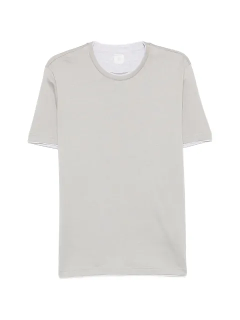 Eleventy camiseta con ribete en contraste