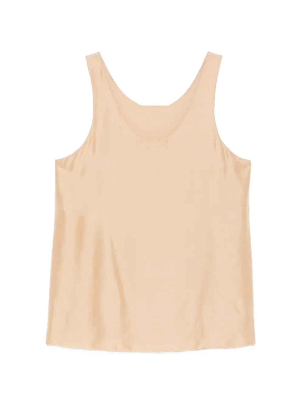 Alberta Ferretti scoop-neck tank top - Toni neutri
