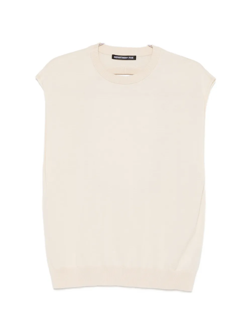 Department 5 cut-out sleeveless top - Toni neutri