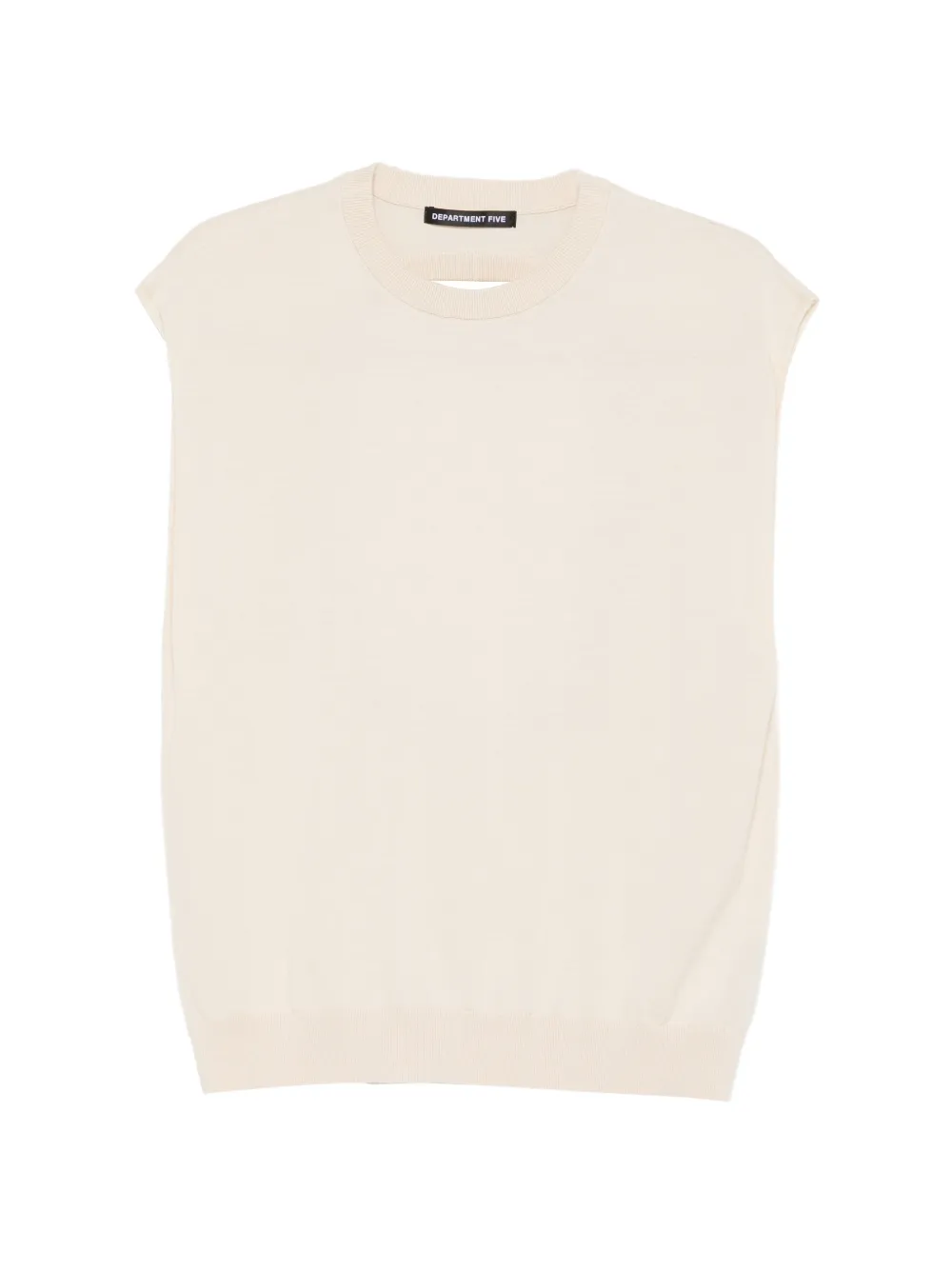 Department 5 cut-out sleeveless top - Toni neutri