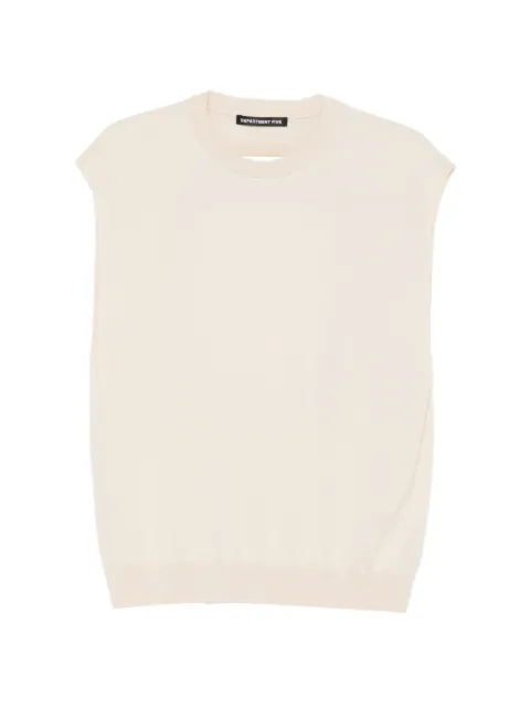 Department 5 cut-out sleeveless top