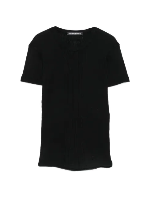 Department 5 ribbed-knit T-shirt
