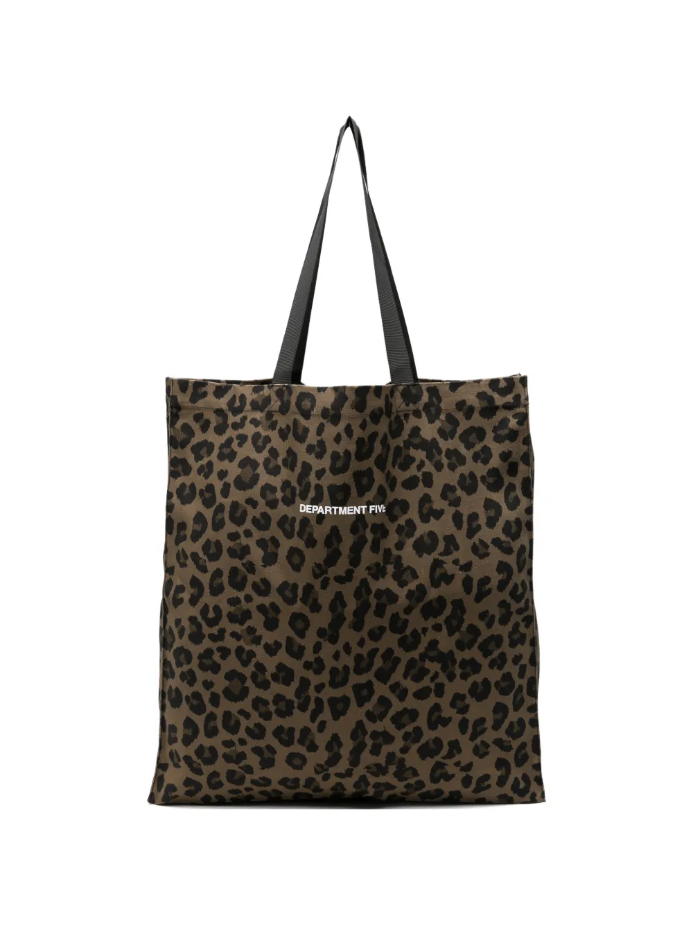 Department 5 Borsa a spalla con stampa - Marrone