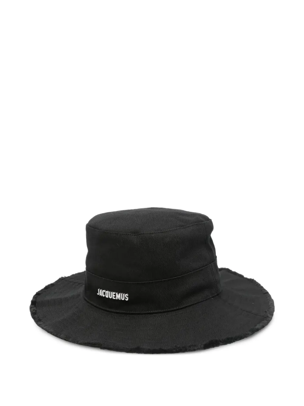 Jacquemus Artichaut frayed bucket hat - Nero