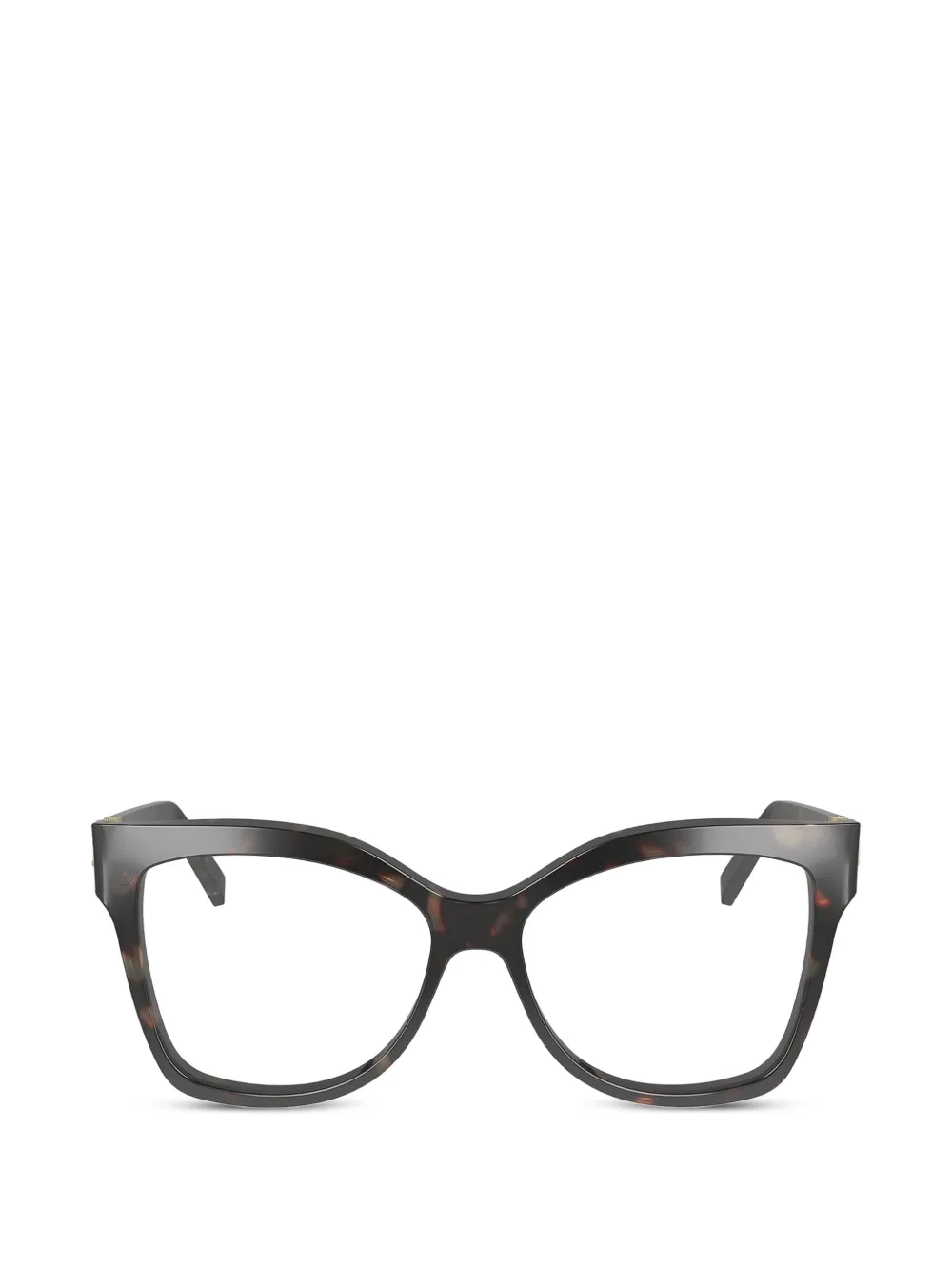 Karl Lagerfeld Cat-Eye-Brille in Schildpattoptik - Braun