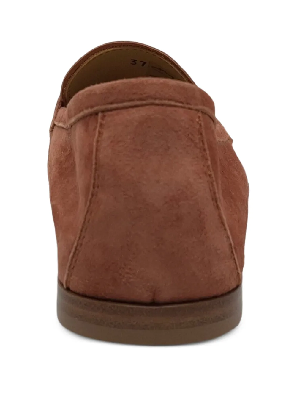 Henderson Baracco suede penny loafers Bruin