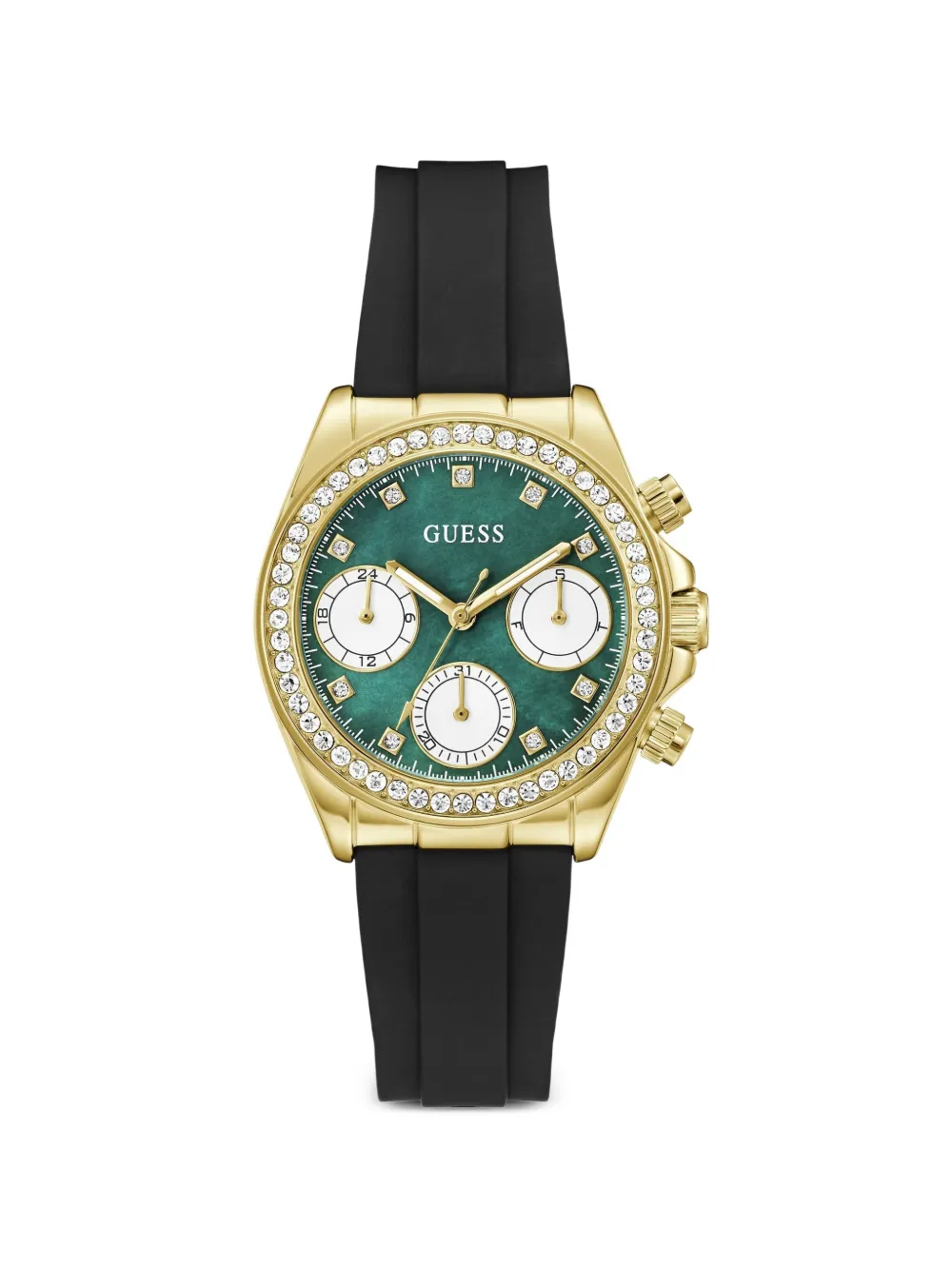 GUESS USA Orologio Victoria con cristalli 36mm - Verde