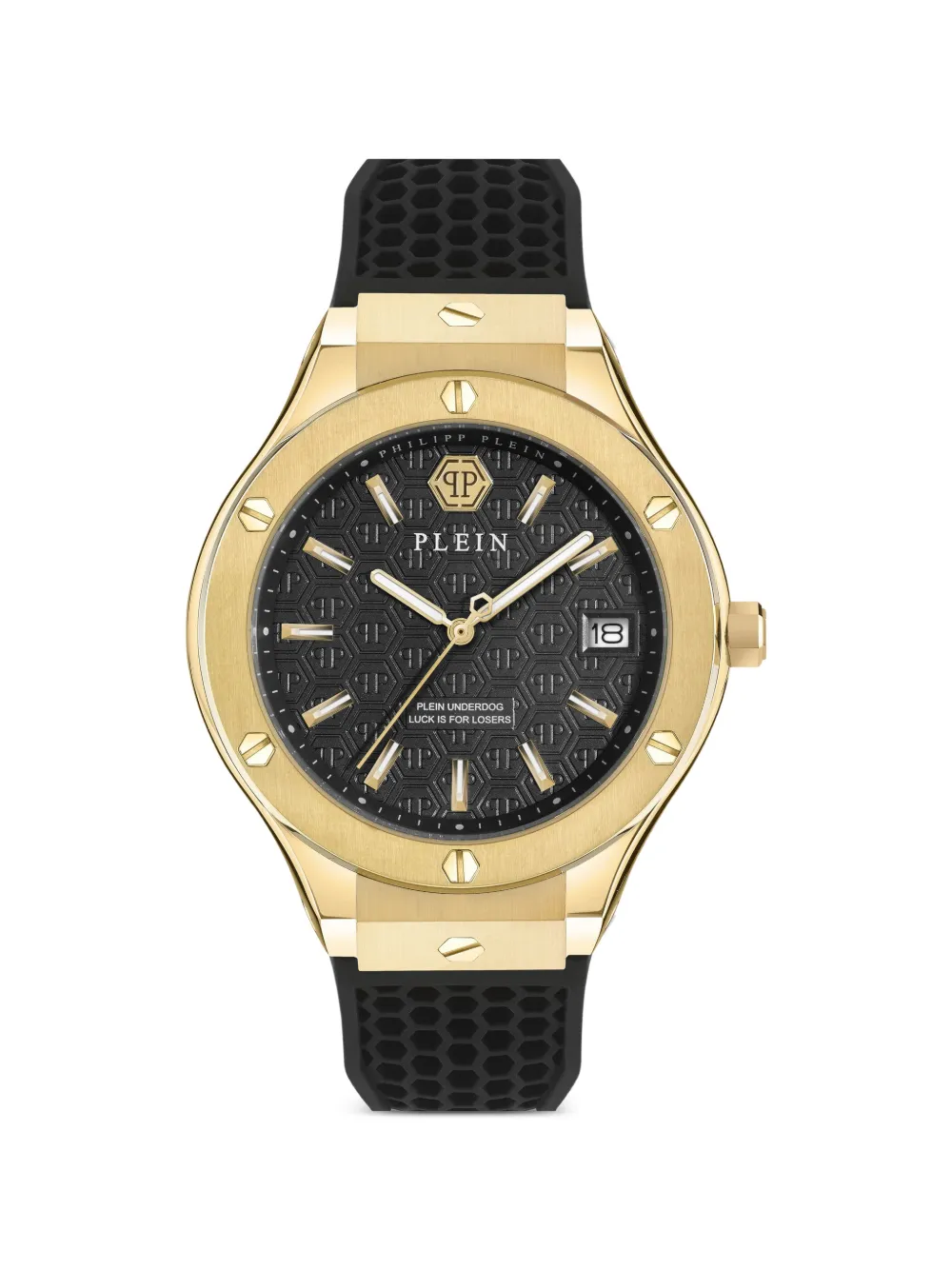 Philipp Plein Plein Underdog 44mm watch - Nero