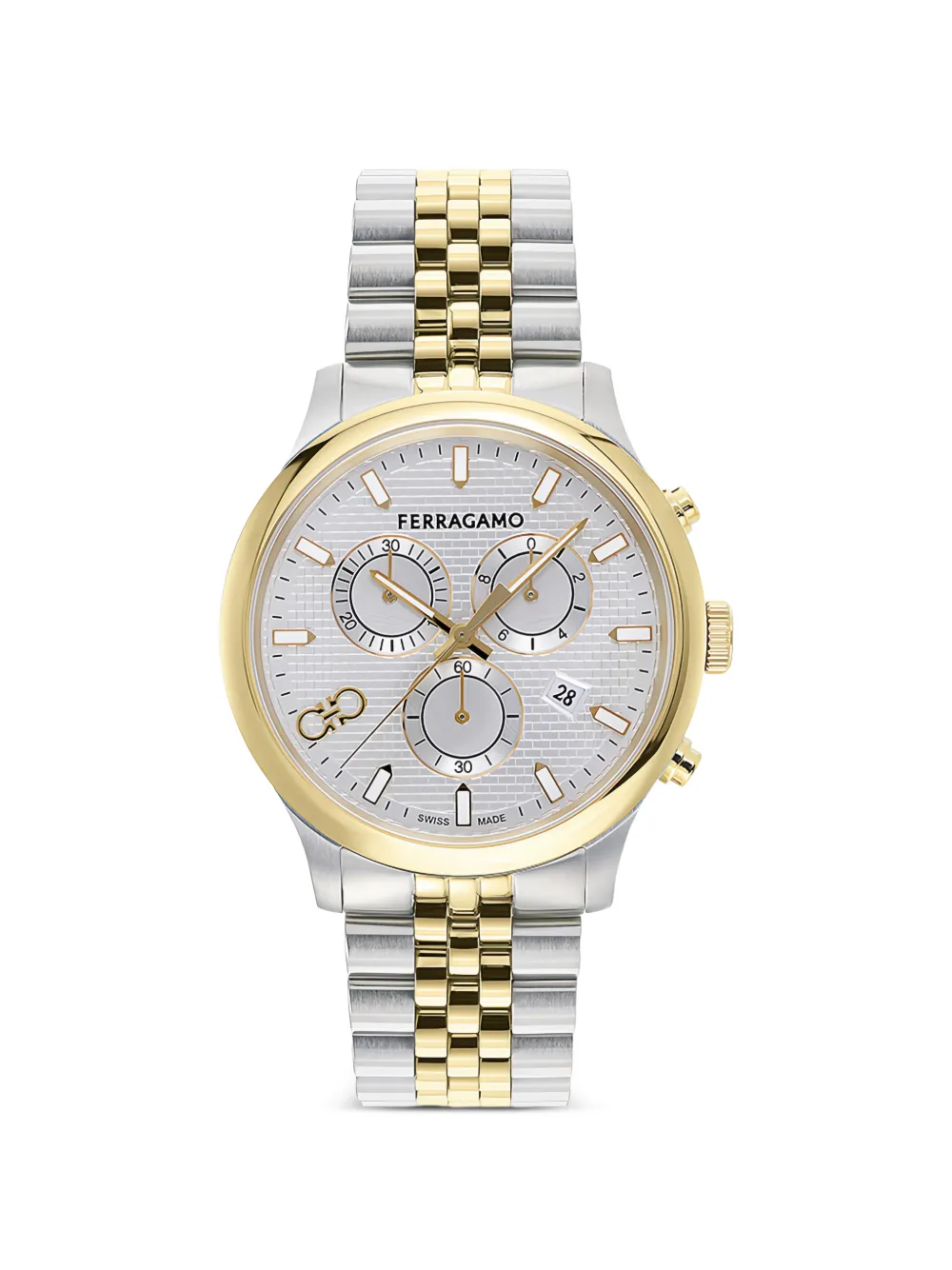 Ferragamo Duo Chrono 42mm watch - Argento