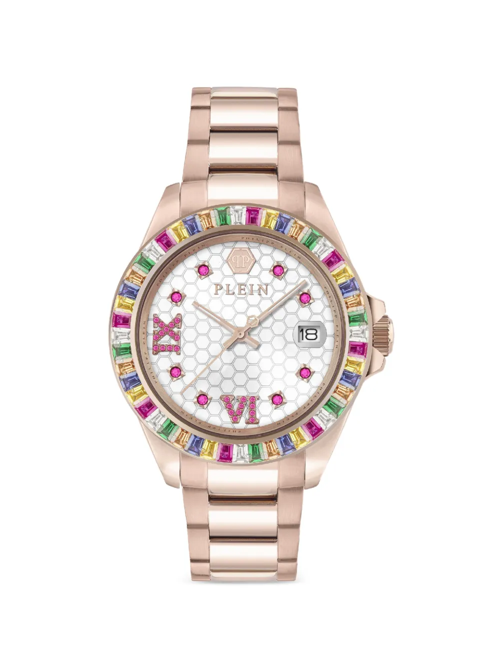 Philipp Plein Orologio Lady Empire Crystal 36mm - Bianco