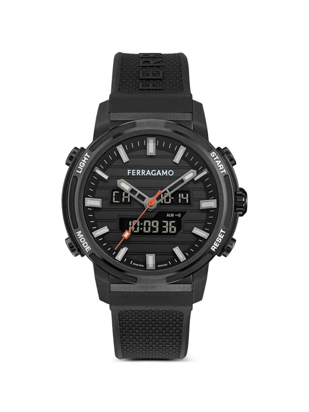 Ferragamo Orologio Sport Anadigit 43mm - Nero