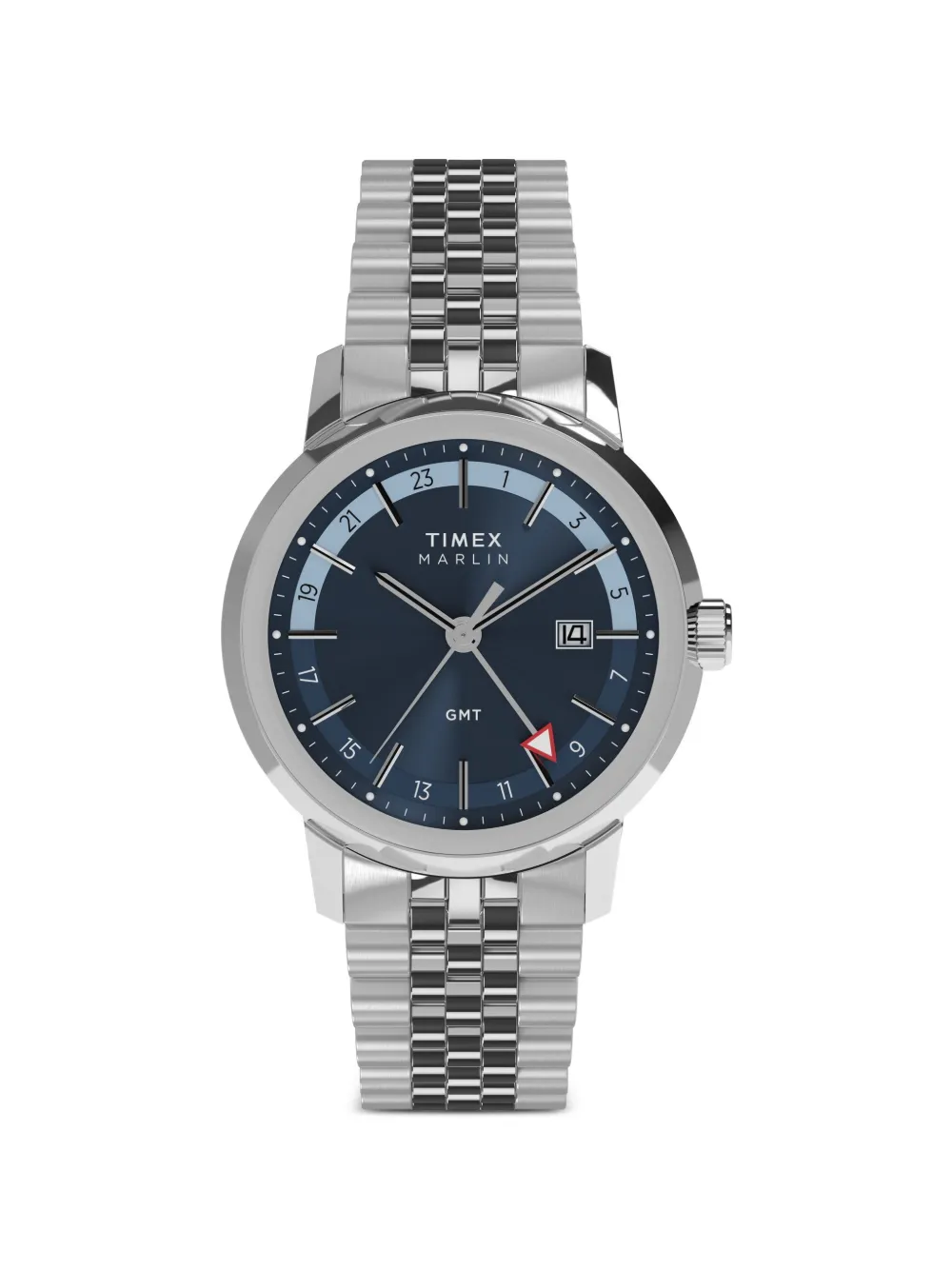 TIMEX Orologio Marlin Quartz GMT 40mm - Blu