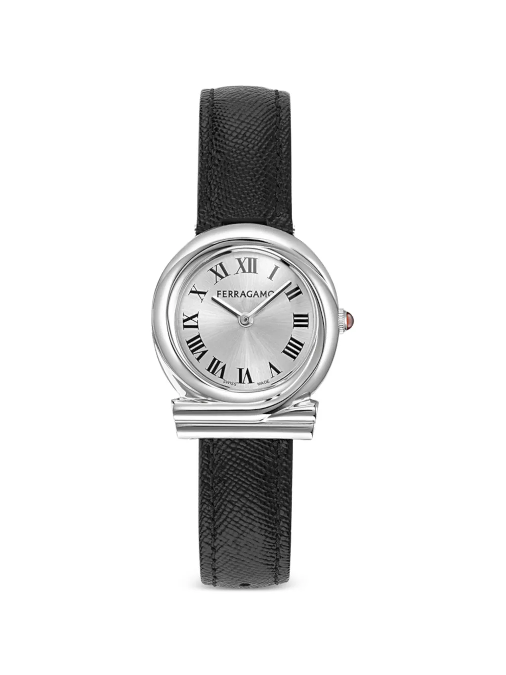 Ferragamo Gancini Twisted 28mm watch - Silber