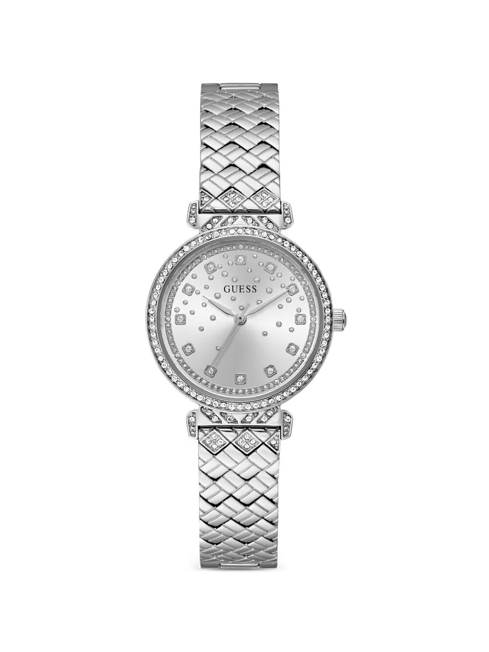 GUESS USA Orologio con cristalli 32mm - Argento