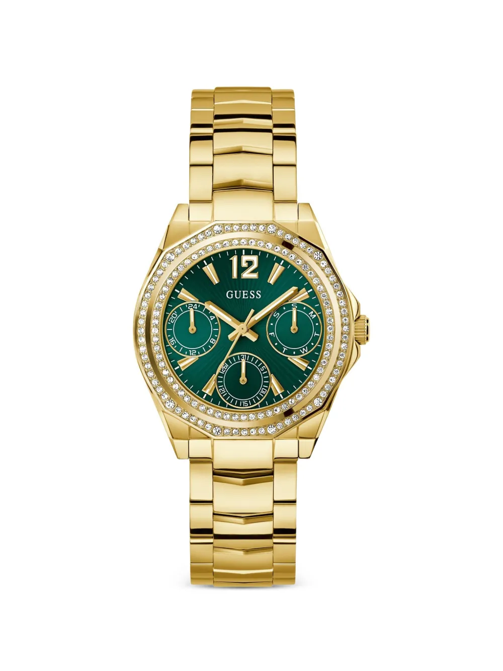 GUESS USA Orologio con cristalli 36mm - Verde