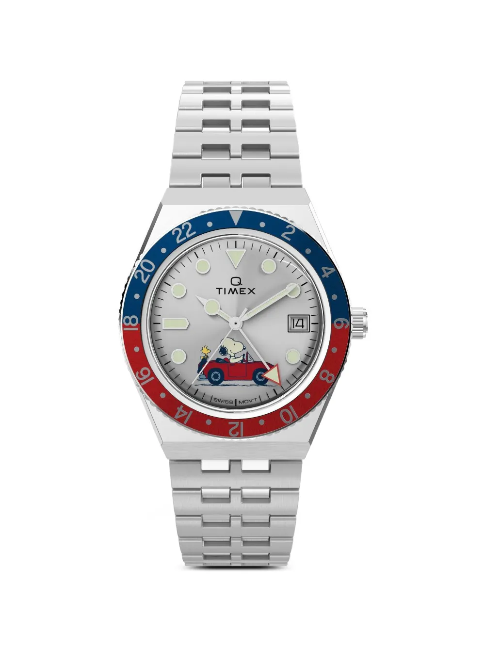 TIMEX x Peanuts Orologio con logo 38mm - Argento