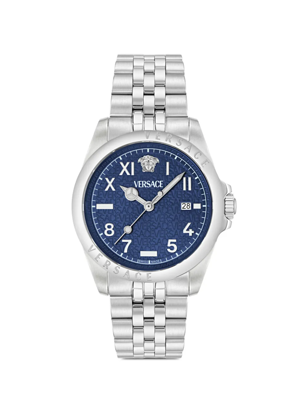 Versace Orologio Anteo con logo 41mm - Blu
