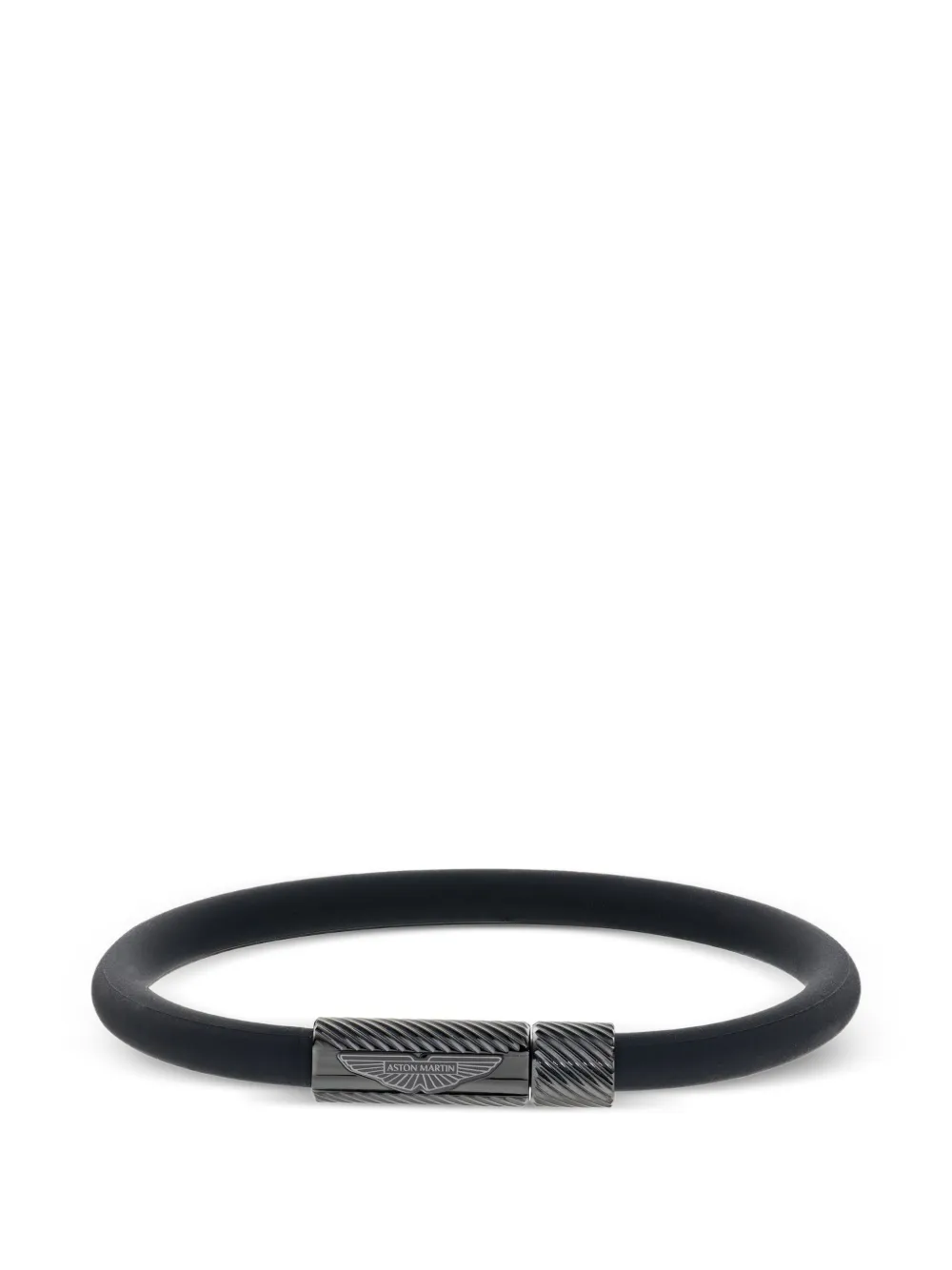 Aston Martin Watches Armband mit Logo-Gravur - Schwarz
