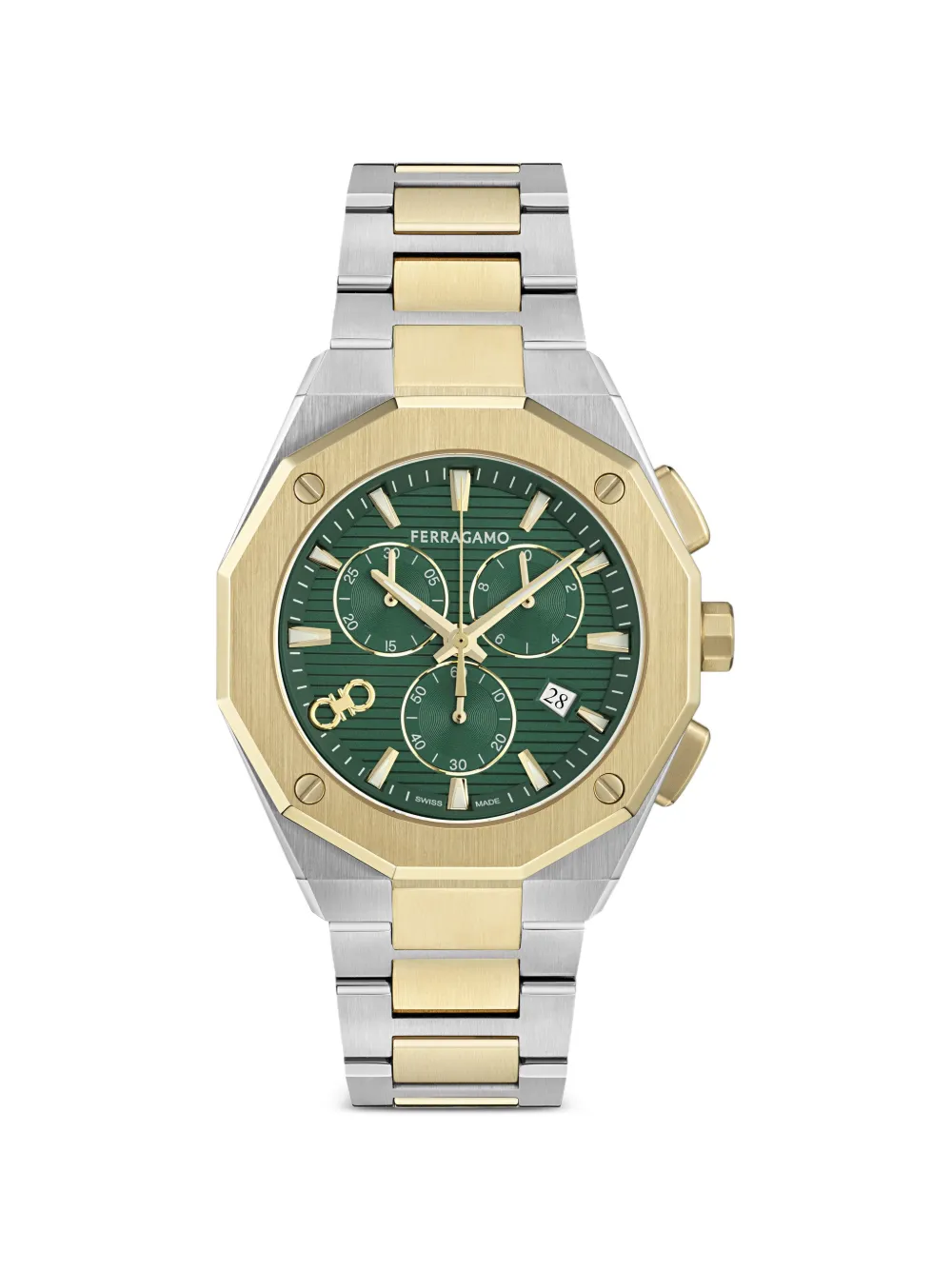 Ferragamo Orologio Edge Chrono 42mm - Verde