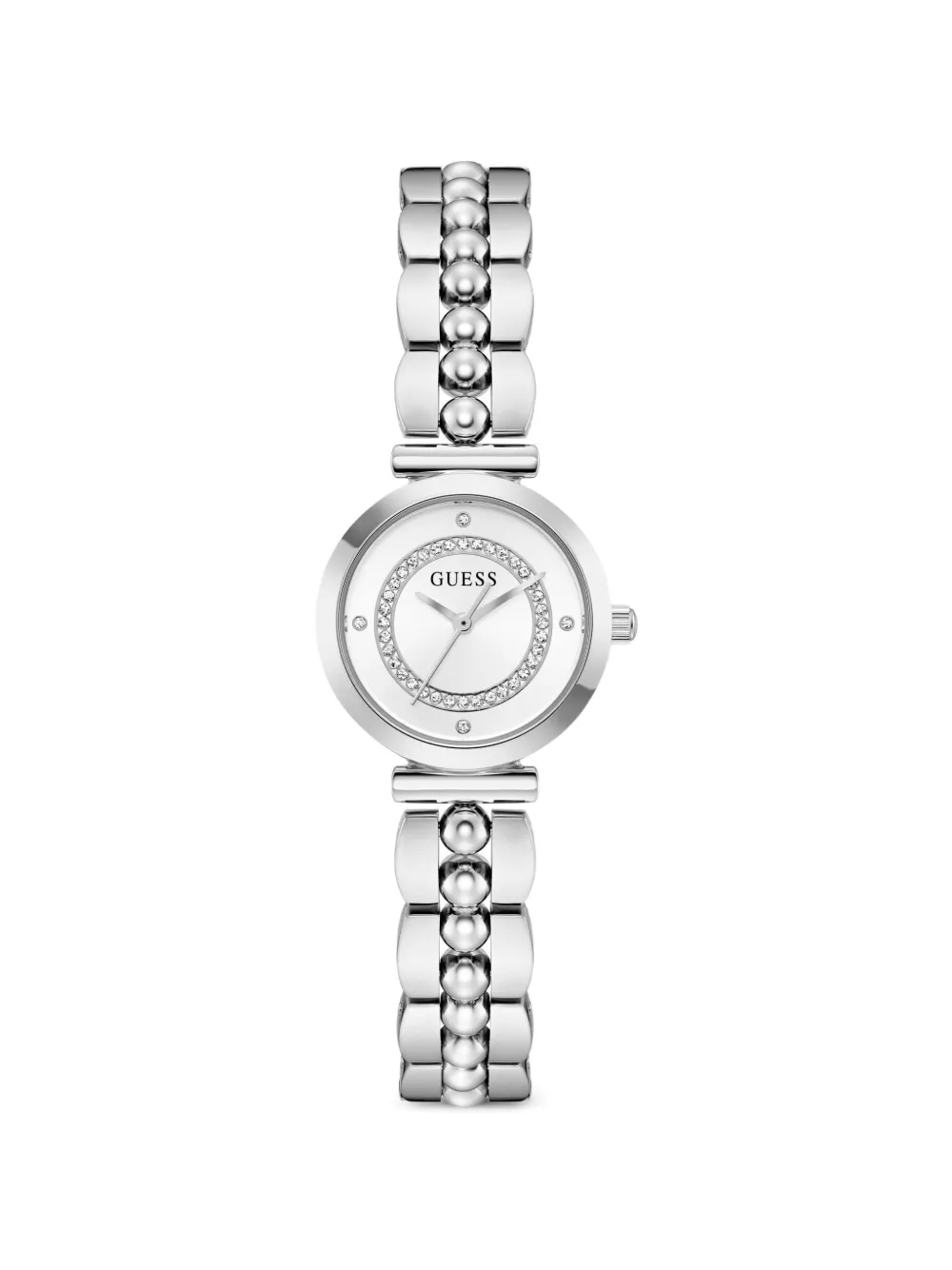 GUESS USA Orologio Leena con cristalli 26mm - Bianco