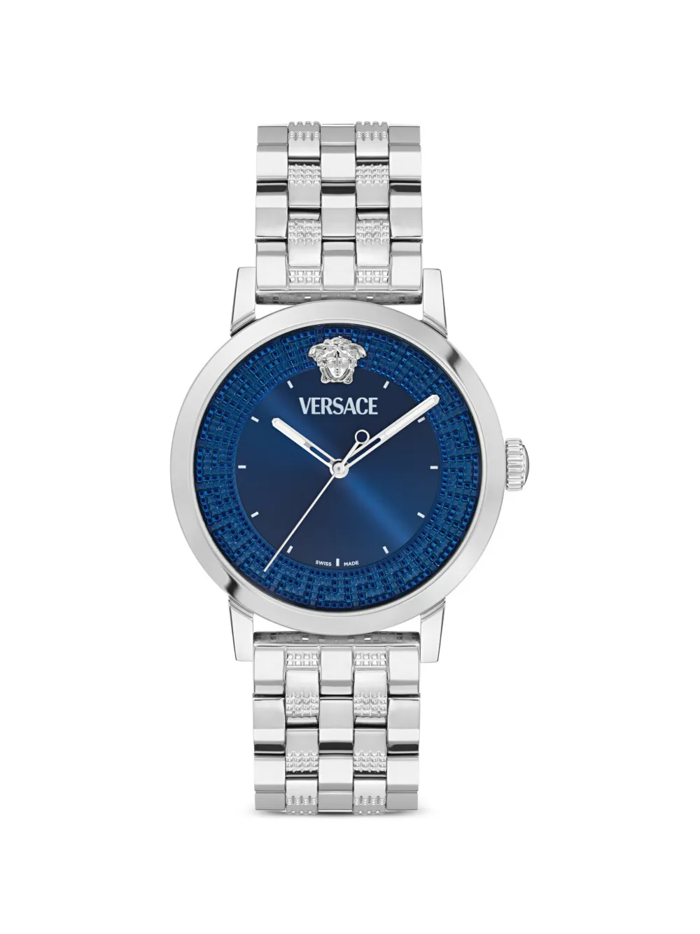 Versace Orologio Albireo Greca 40mm - Blu