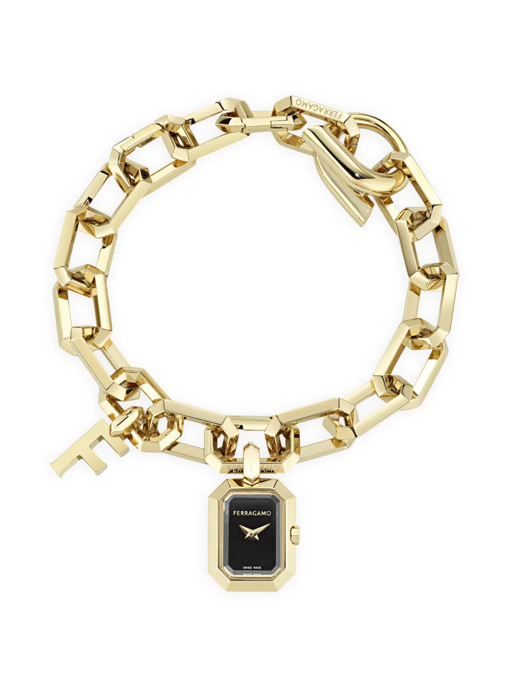 Ferragamo Charm 16.6mm watch - Schwarz