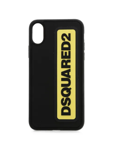 DSQUARED2 logo-patch iPhone case