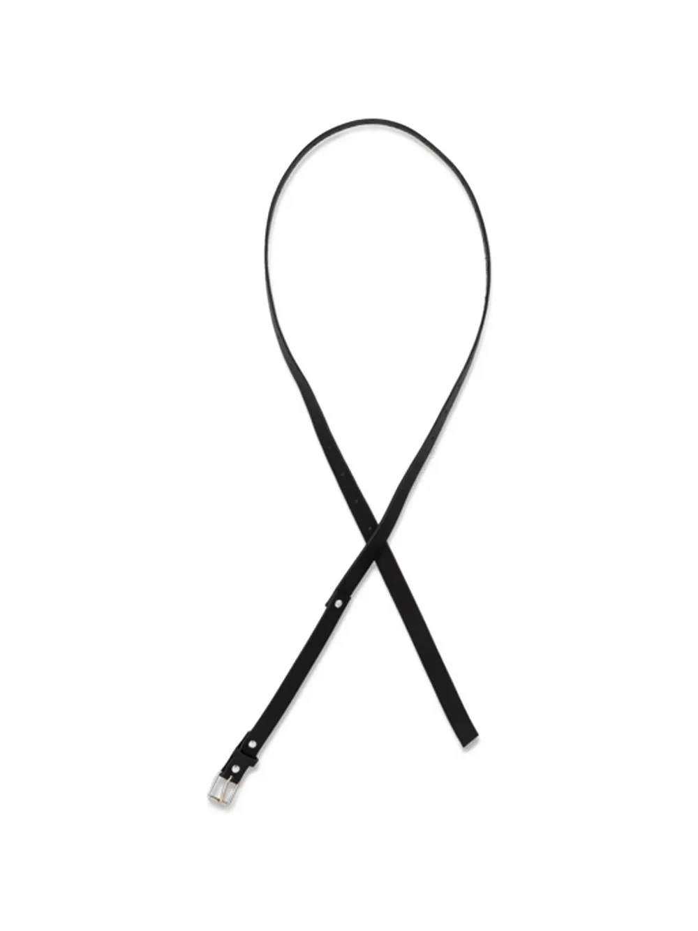 Still by Hand leather belt - Schwarz