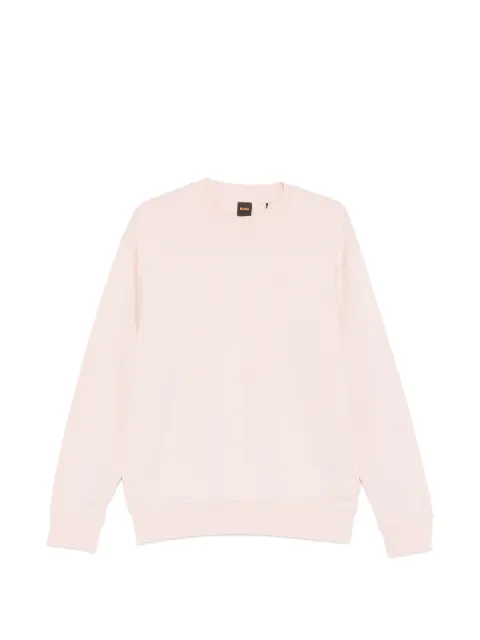 BOSS crew-neck long-sleeve sweater