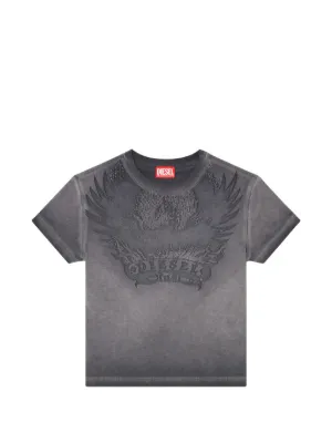 Diesel ラインストーン Tシャツ | グレー | FARFETCH JP