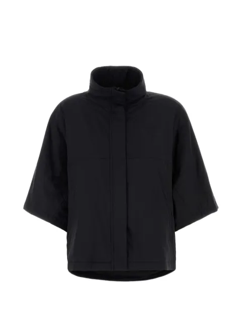 Herno high-neck short-sleeve jacket