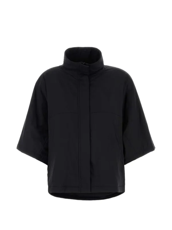 Herno ショートスリーブ ハイネックジャケット | ブラック | FARFETCH JP