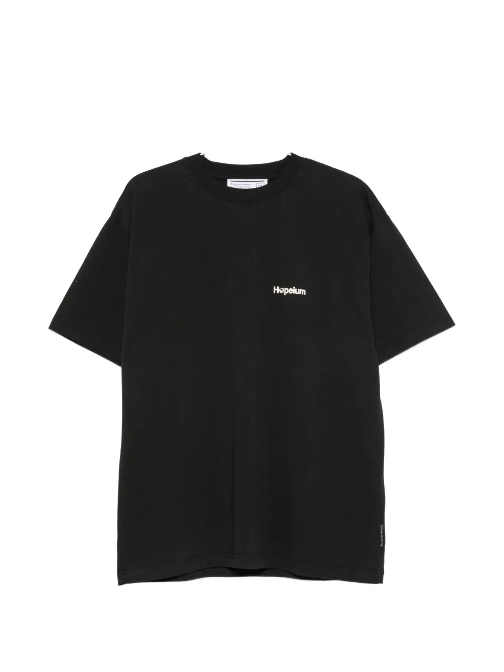 HOPEIUM heart-print logo-print T-shirt - Nero