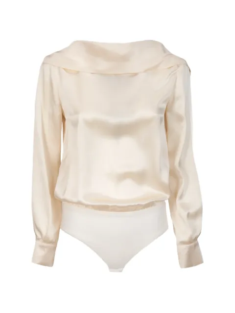 Catalina Sophia silk bodysuit