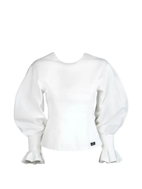 Catalina Chiara puff-sleeve top